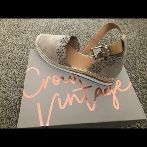 Tan Crown Vintage Brixie Wedge Sandal